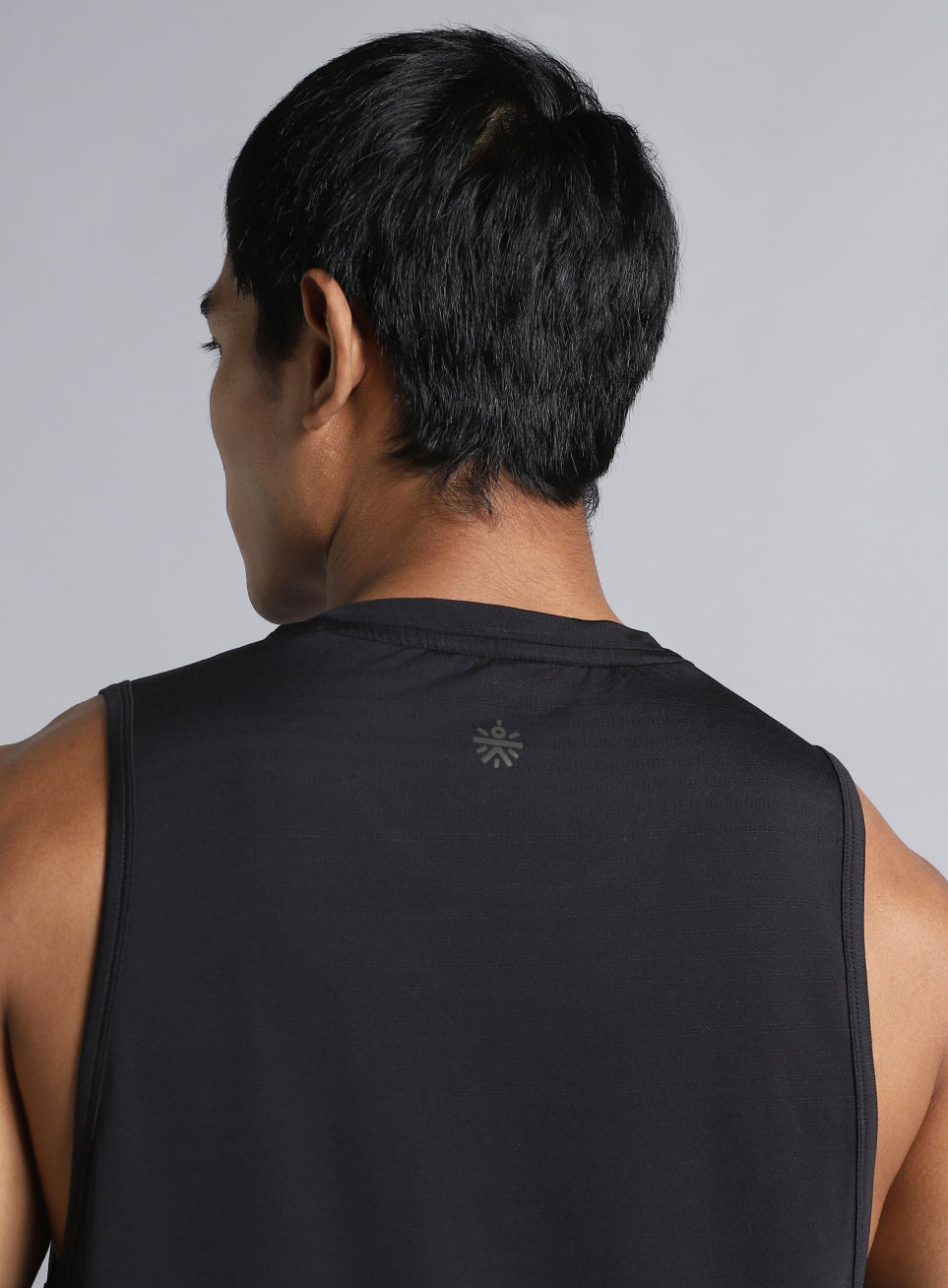 Men's Black Training Muscle Tank