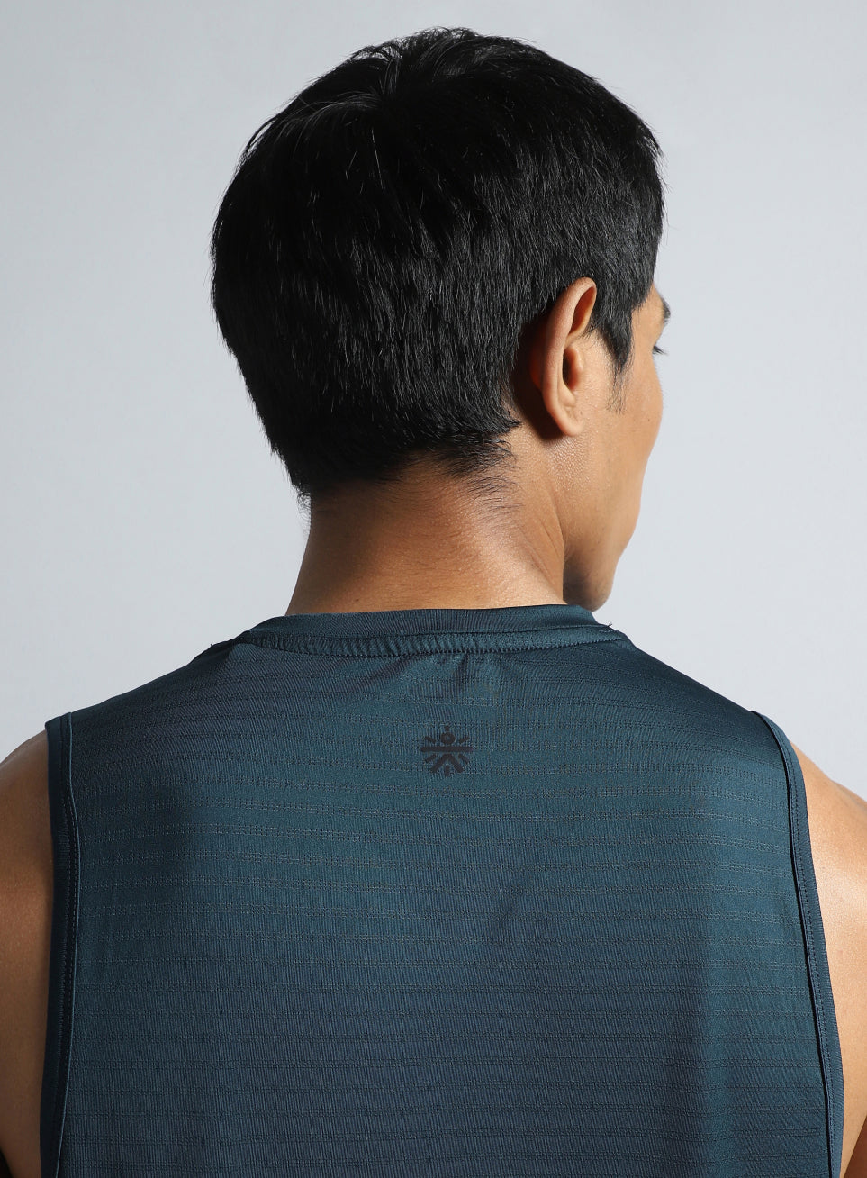 Men's Teal Training Muscle Tank