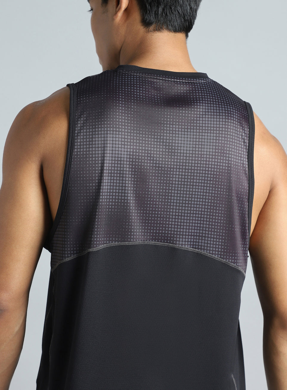 Men's Black Training Muscle Tank