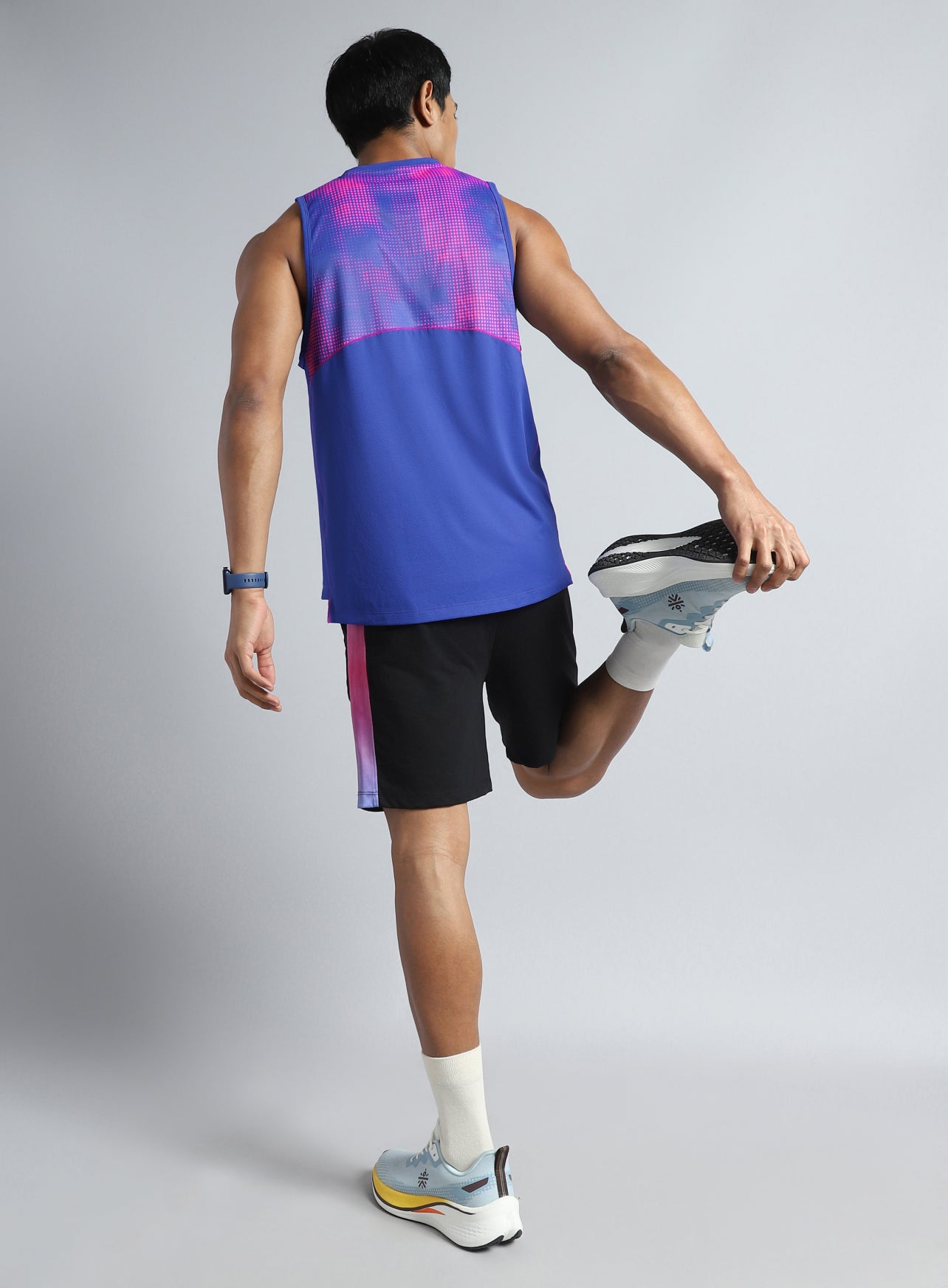 Men's Blue Training Muscle Tank