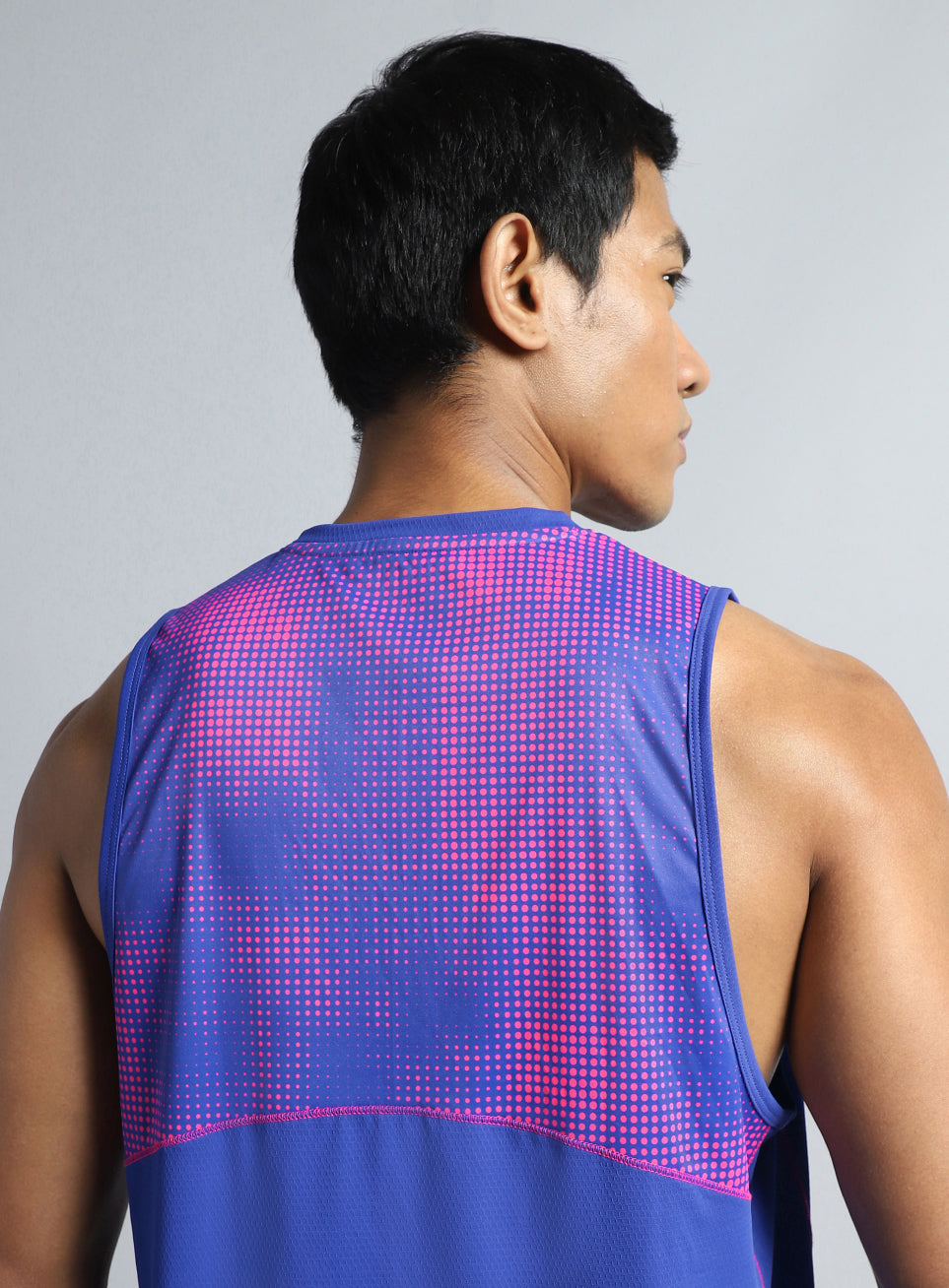 Men's Blue Training Muscle Tank