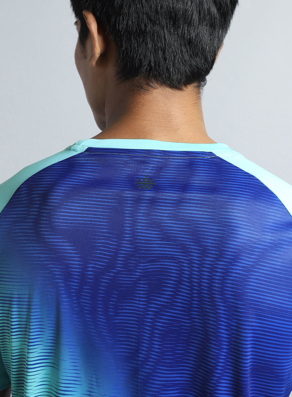 Men's Blue Energy Map All Over Print T-shirt