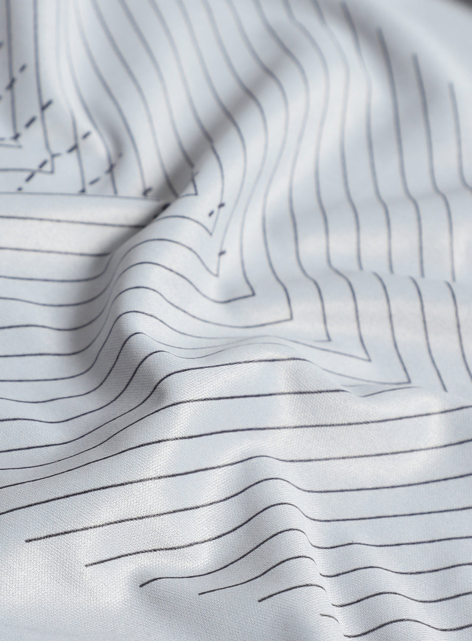 Men's Grey Energy Map Printed T-shirt