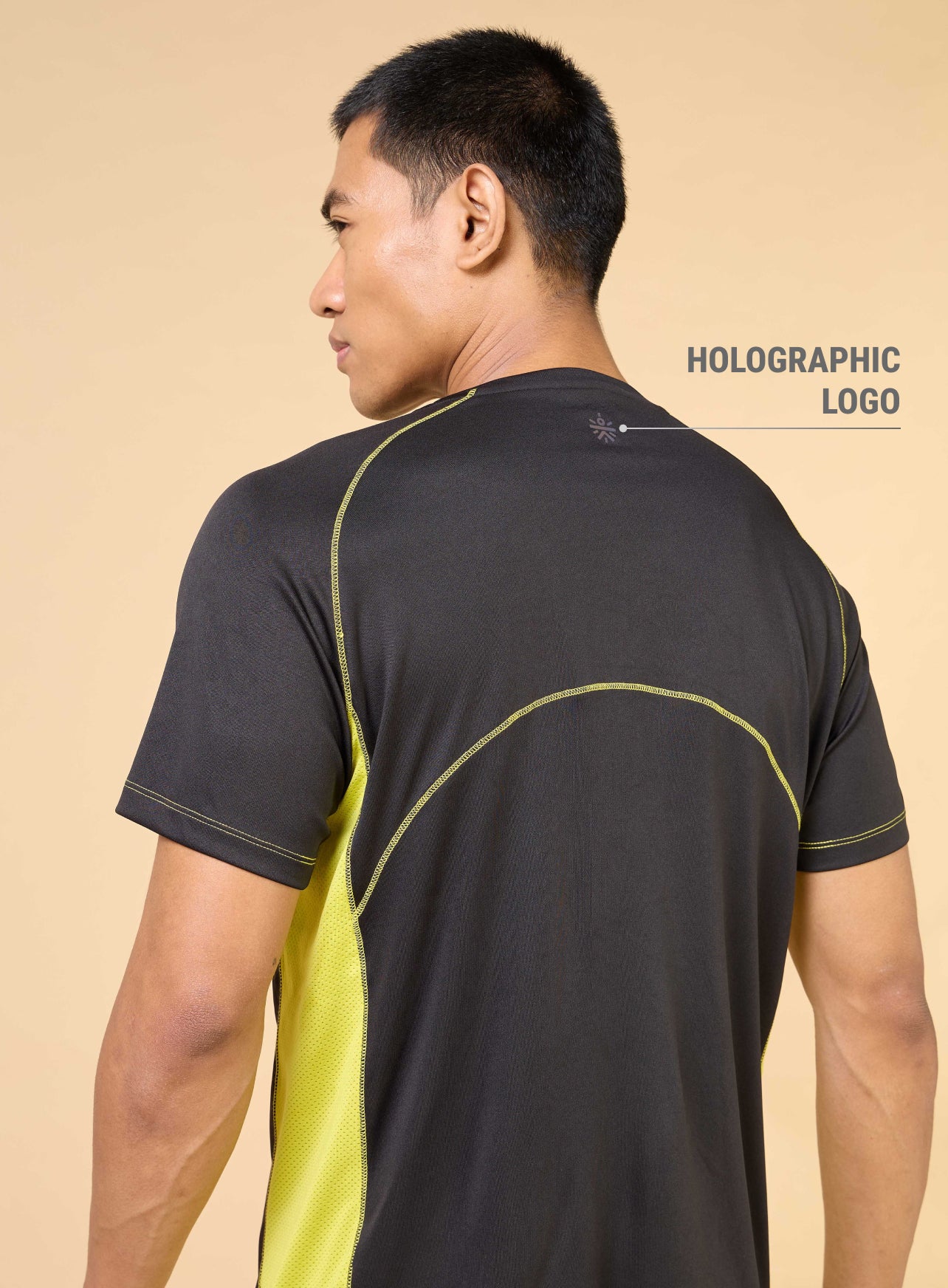 Men's Black Train All Sculpted T-shirt