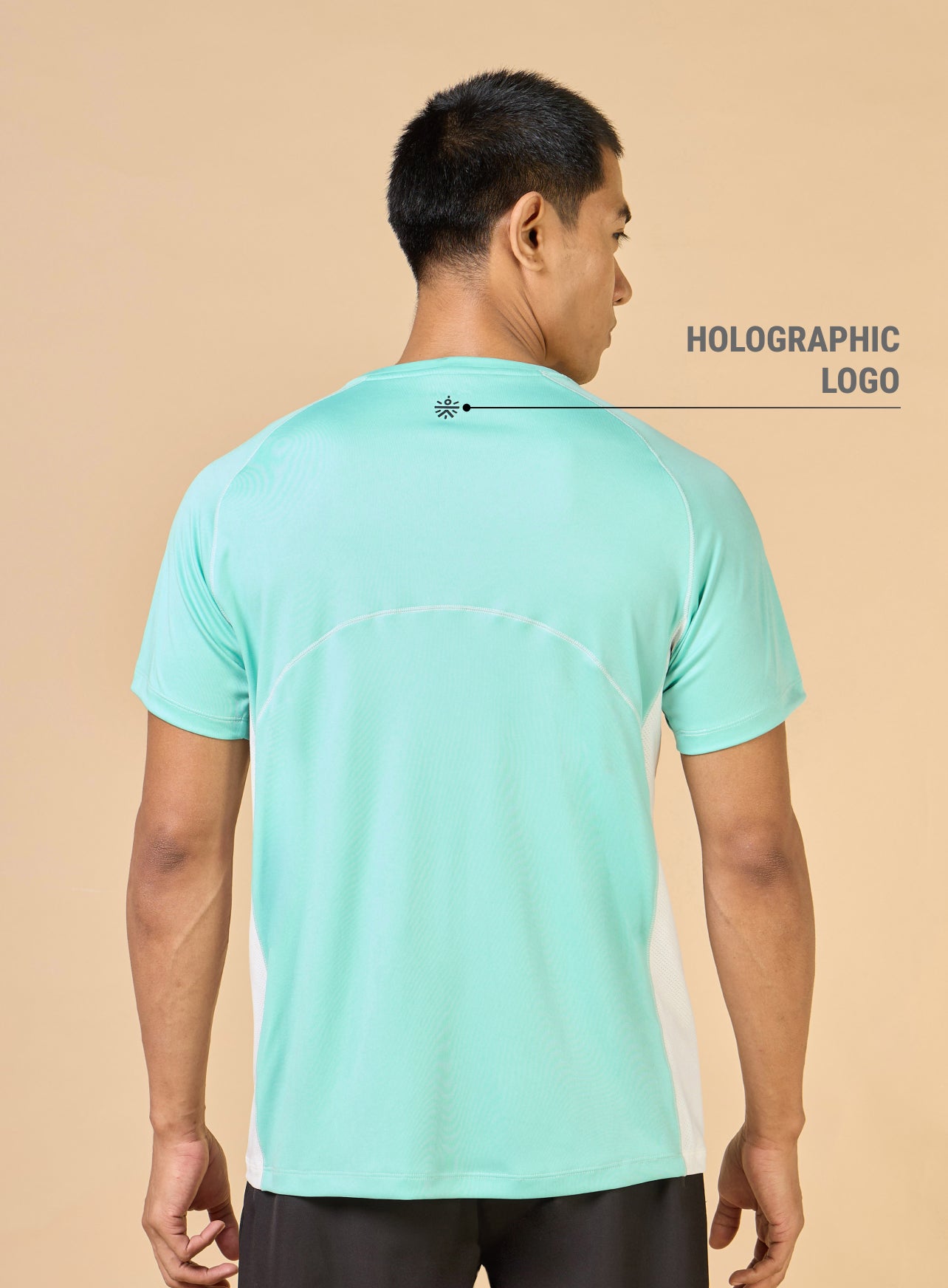 Men's Turquoise Train All Sculpted T-shirt