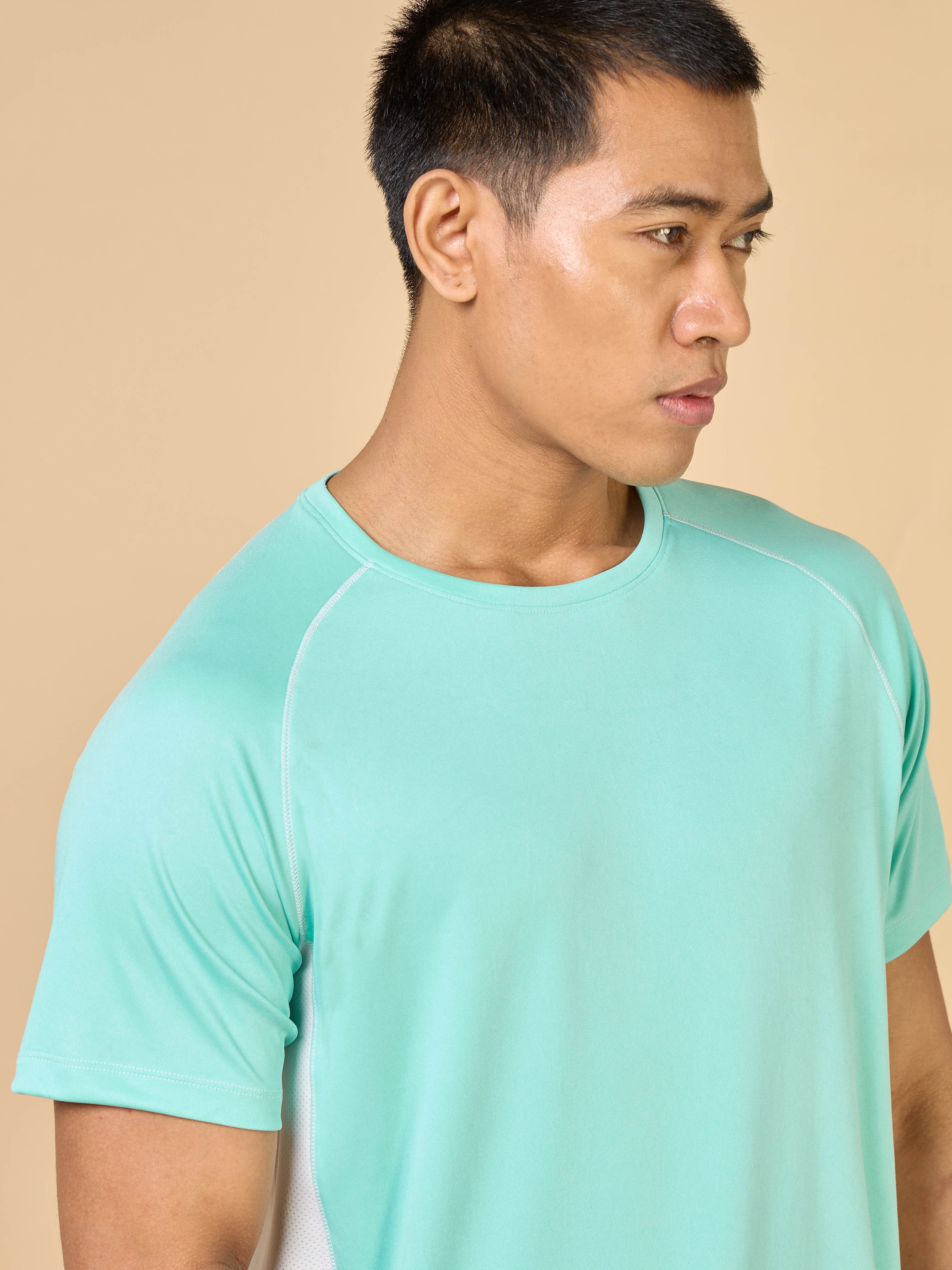 Men's Turquoise Train All Sculpted T-shirt