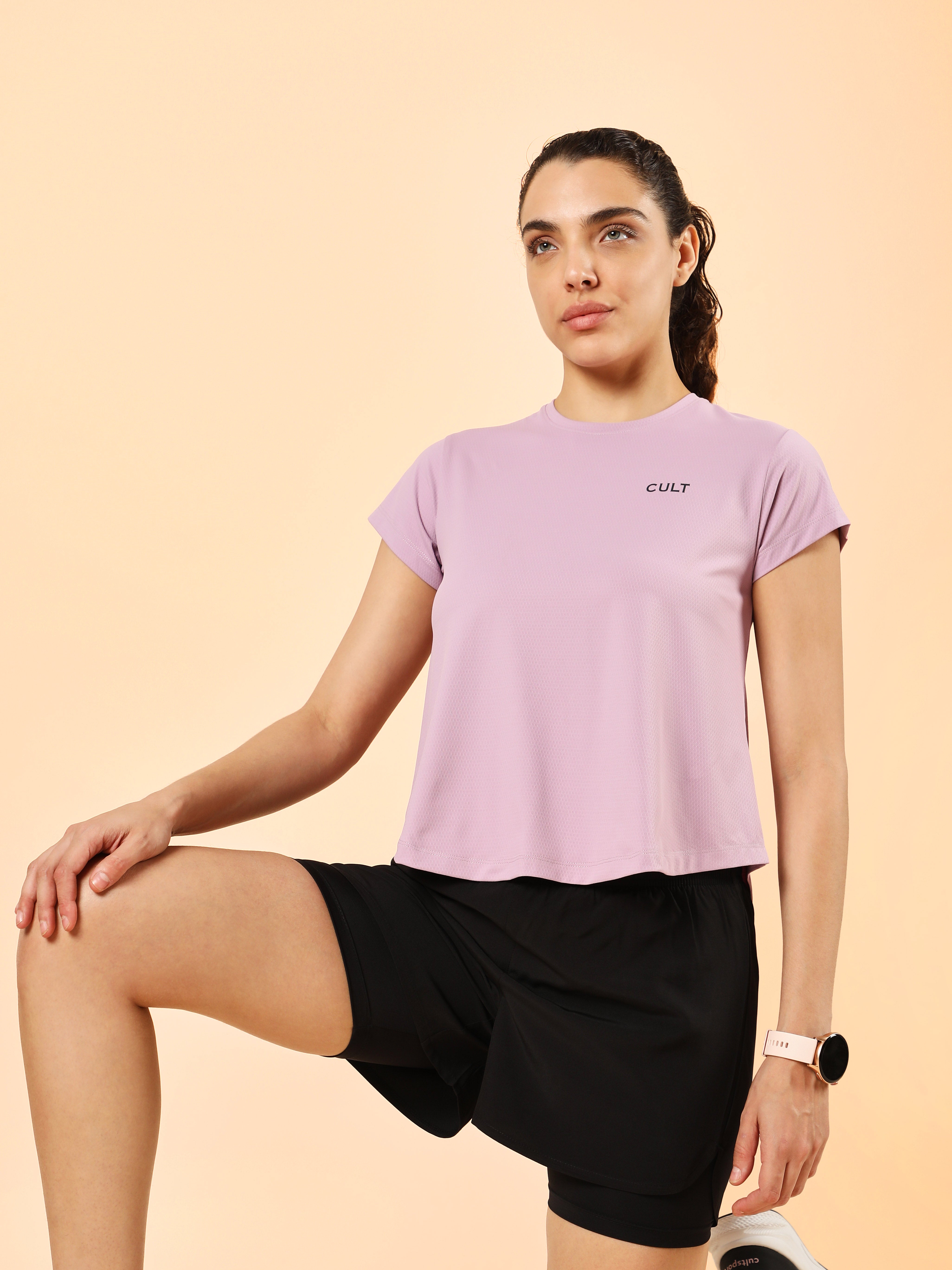 Women's Purple High Energy Training Top