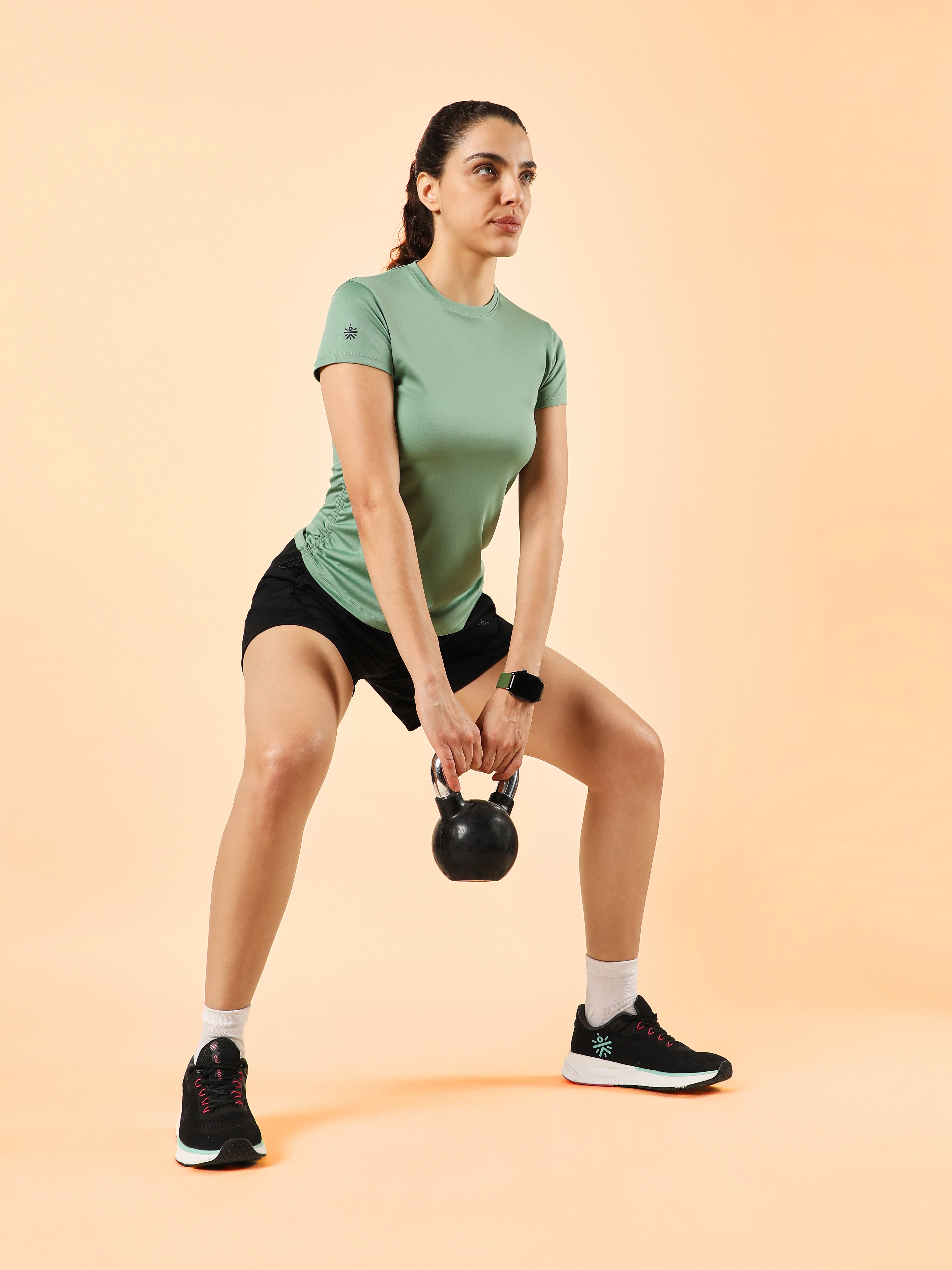 Women's Green Training Shape Shifter Top