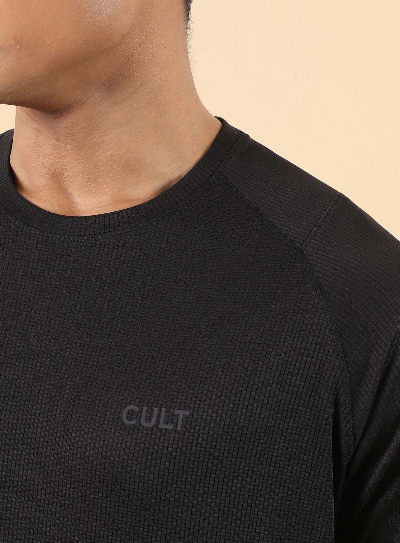 Men's Black Training All Form T-shirt