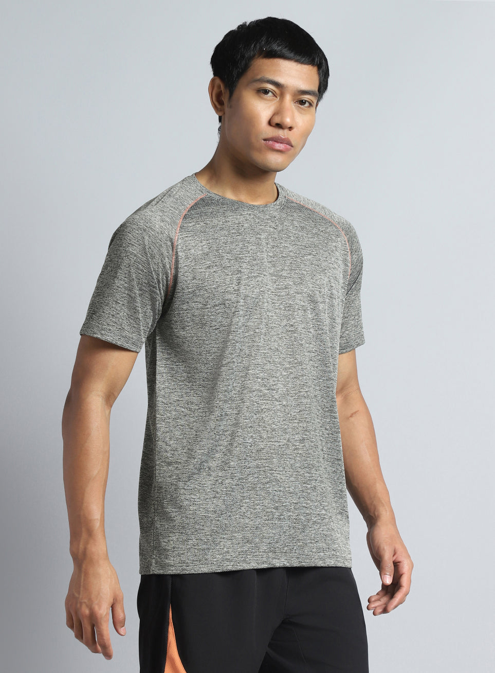 Men's Grey Training Sculpted T-shirt