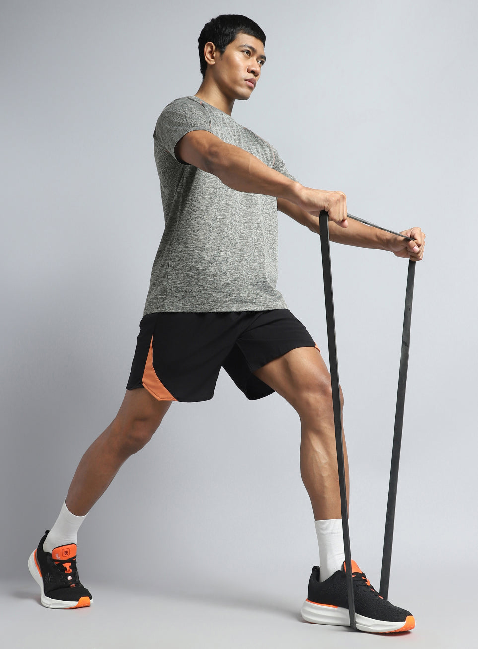 Men's Grey Training Sculpted T-shirt