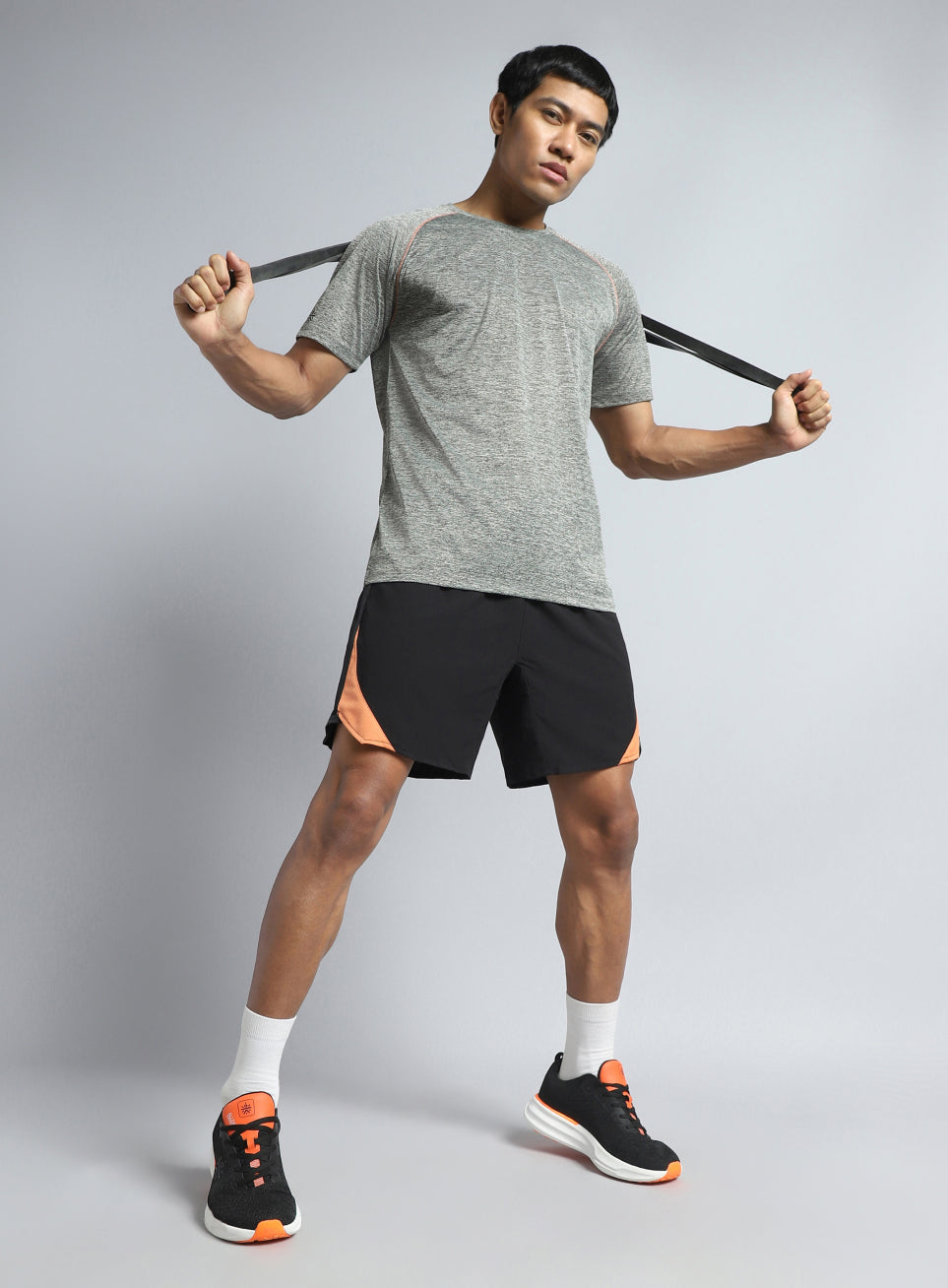 Men's Grey Training Sculpted T-shirt