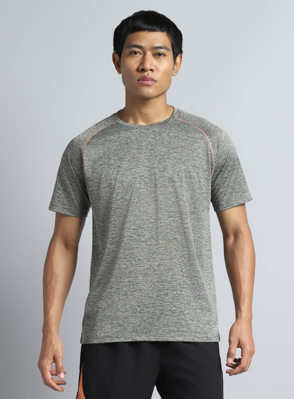 Men's Grey Training Sculpted T-shirt