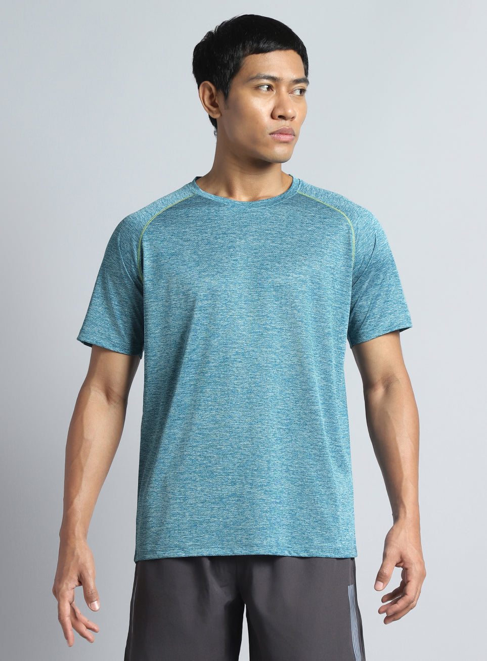 Men's Blue Training Sculpted T-shirt