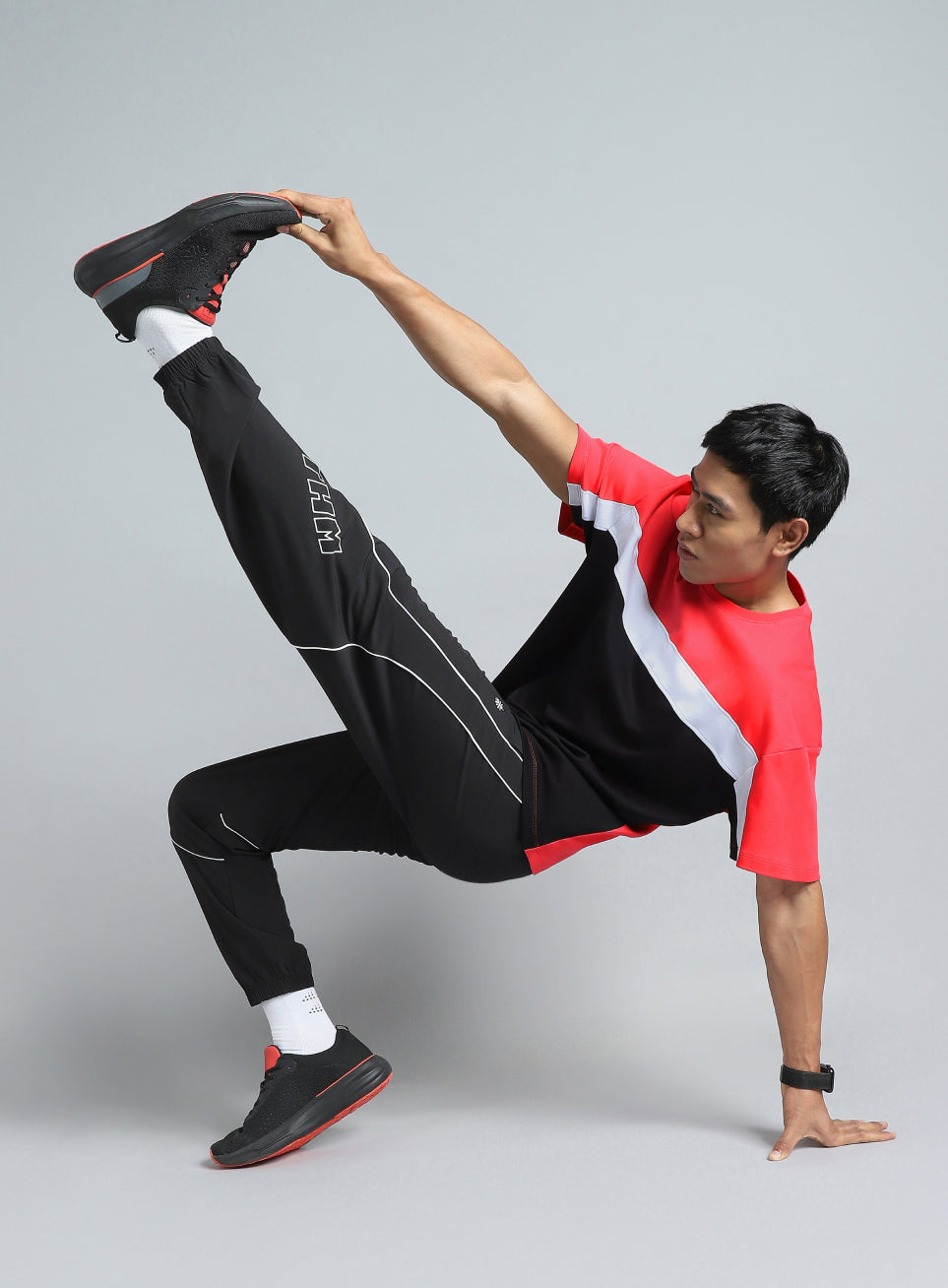 Men's Coral Dance off Colourblock T-shirt