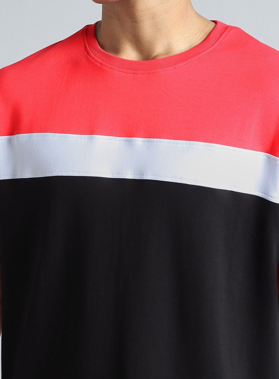 Men's Coral Dance off Colourblock T-shirt