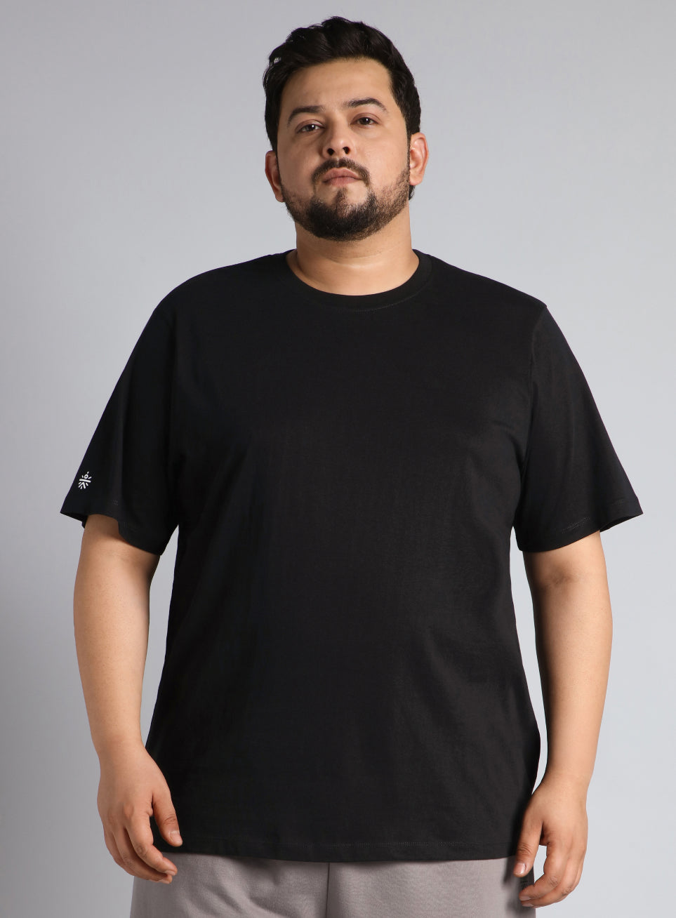 Men's Cult Essential Cotton Plus Size Pack of 2 Regular fit T-shirt