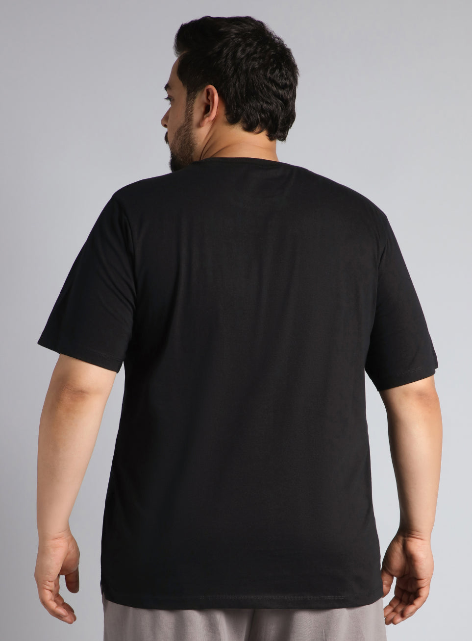 Men's Cult Essential Cotton Plus Size Pack of 2 Regular fit T-shirt