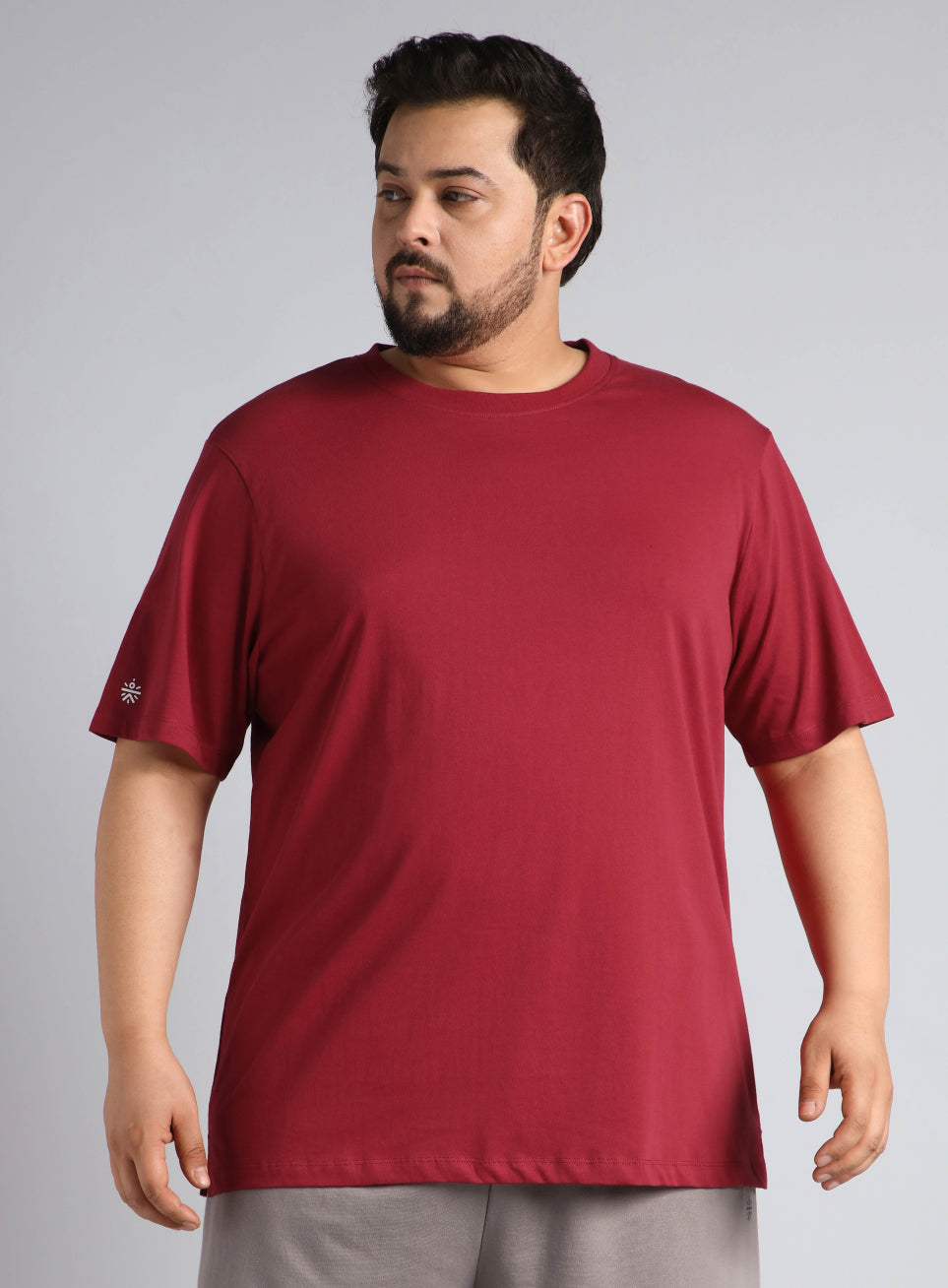 Men's Cult Essential Cotton Plus Size Pack of 2 Regular fit T-shirt