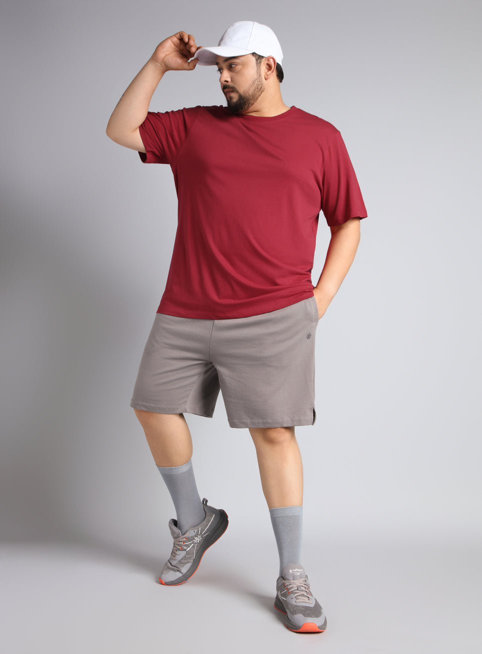 Men's Cult Essential Cotton Plus Size Pack of 2 Regular fit T-shirt