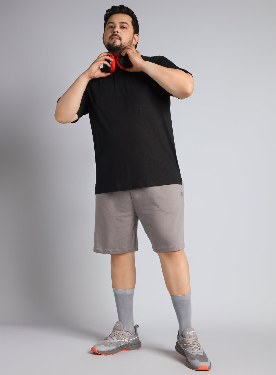 Men's Cult Essential Cotton Plus Size Pack of 2 Regular fit T-shirt