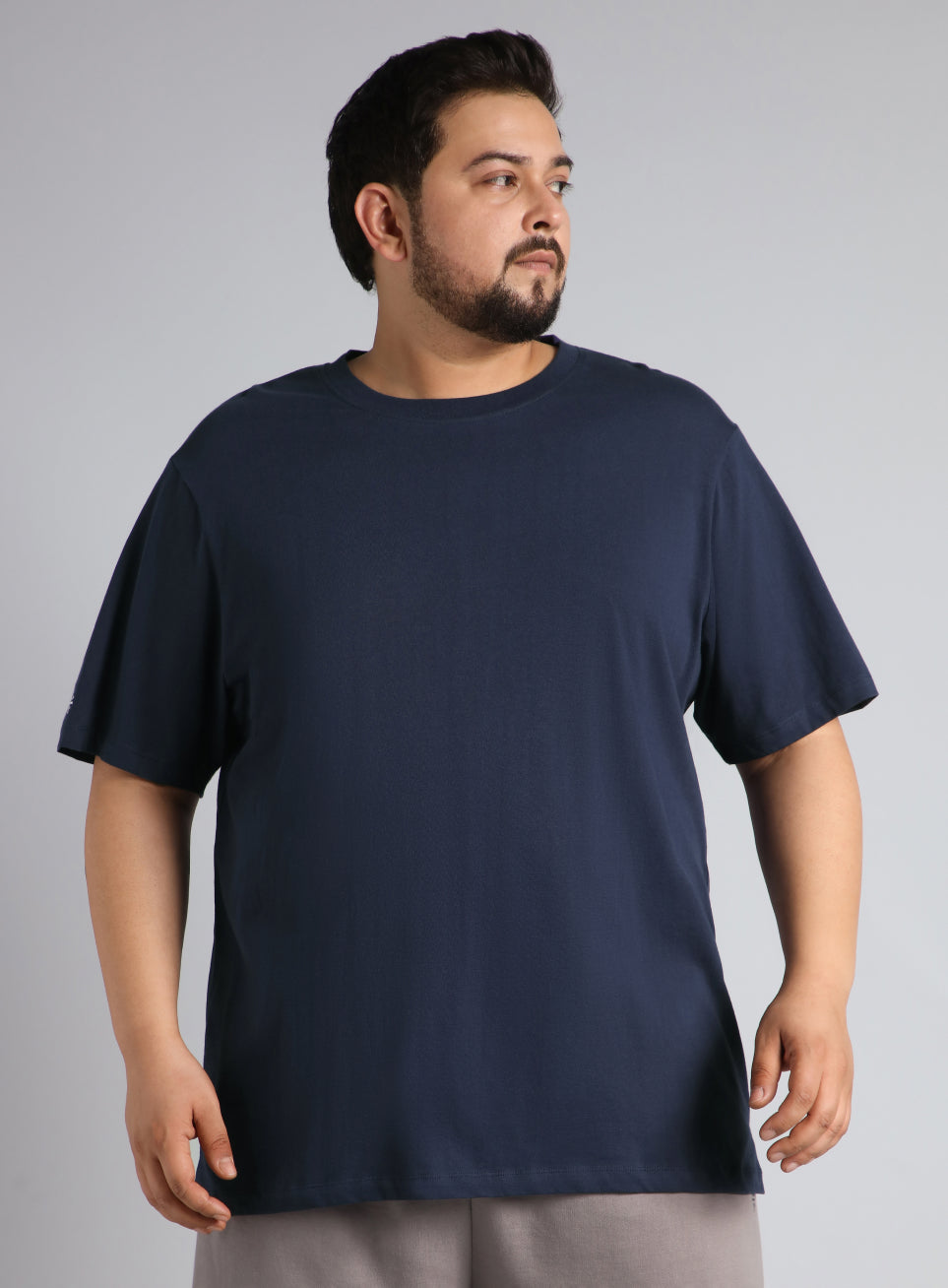 Men's Cult Essential Cotton Plus Size Pack of 2 Regular fit T-shirt