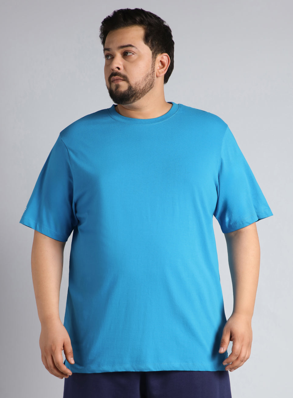 Men's Cult Essential Cotton Plus Size Pack of 2 Regular fit T-shirt