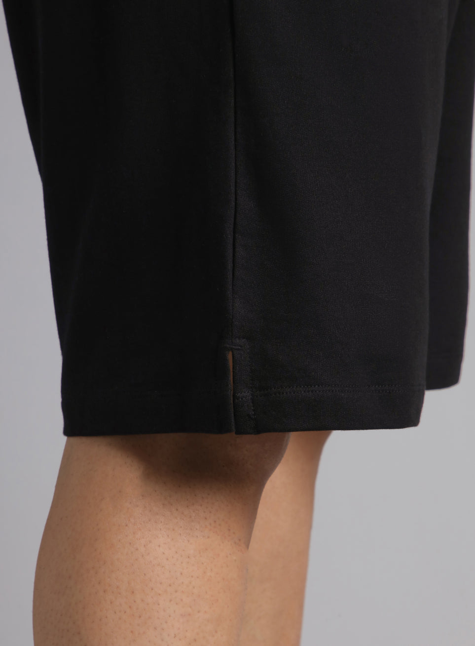 Men's Black Plus Size Training Essential Shorts