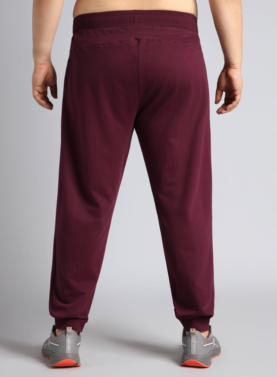 Men's Maroon Plus Size Training Essential Joggers