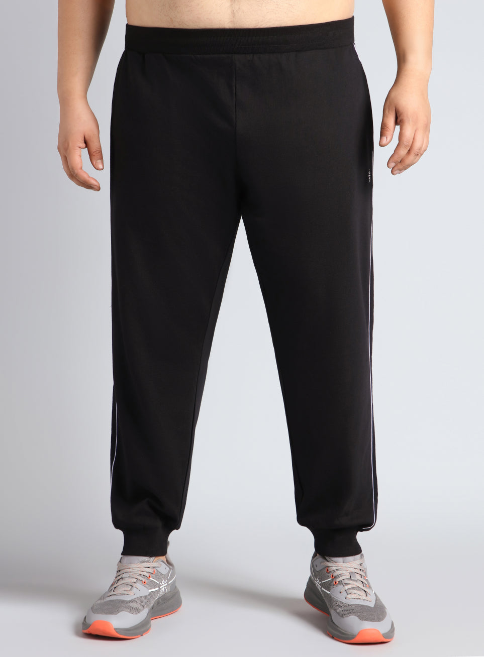 Men's Black Level Up Plus Size Joggers