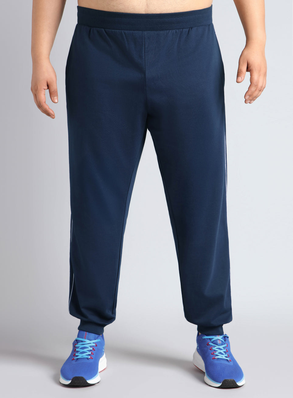 Men's Navy Level Up Plus Size Joggers