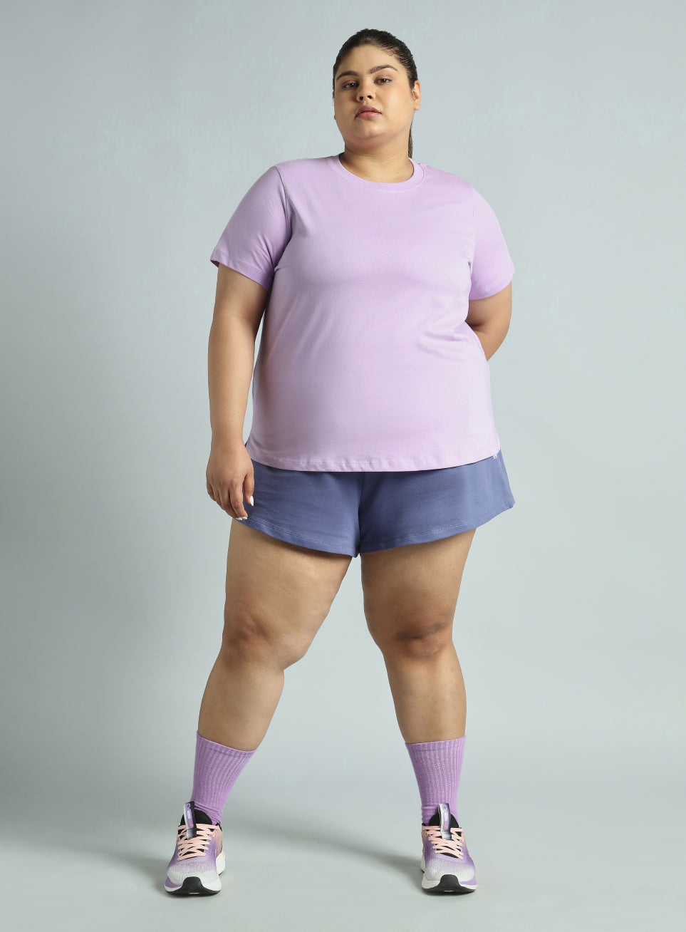 Women's Cult Essential Cotton Plus Size Pack of 2 Regular Fit T-shirts