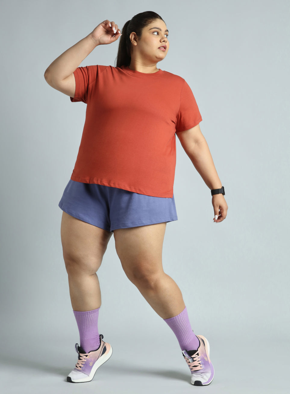 Women's Cult Essential Cotton Plus Size Pack of 2 Regular Fit T-shirts