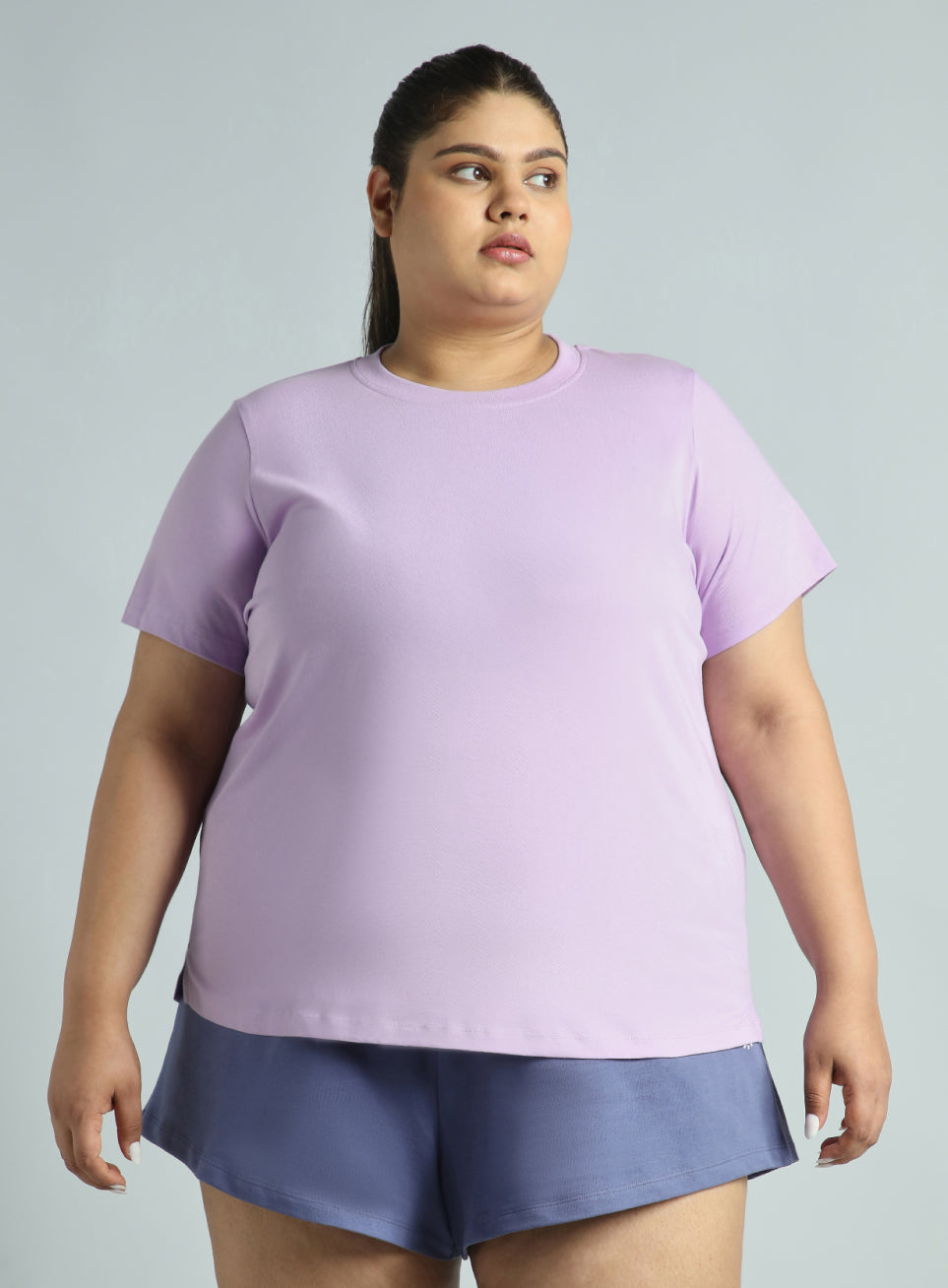 Women's Cult Essential Cotton Plus Size Pack of 2 Regular Fit T-shirts