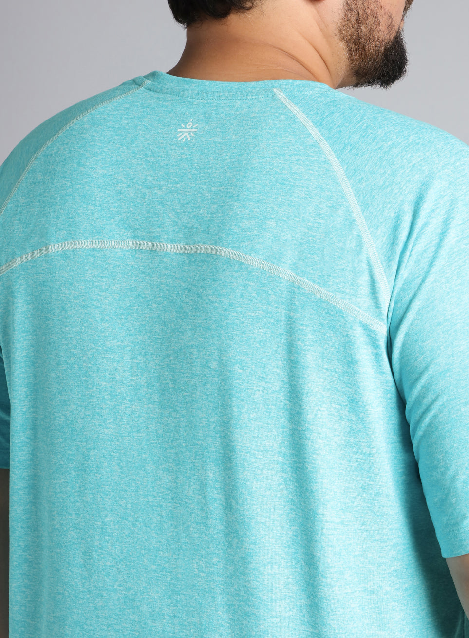 Men's Blue Flex Plus Size COMFORtech Regular fit T-shirt