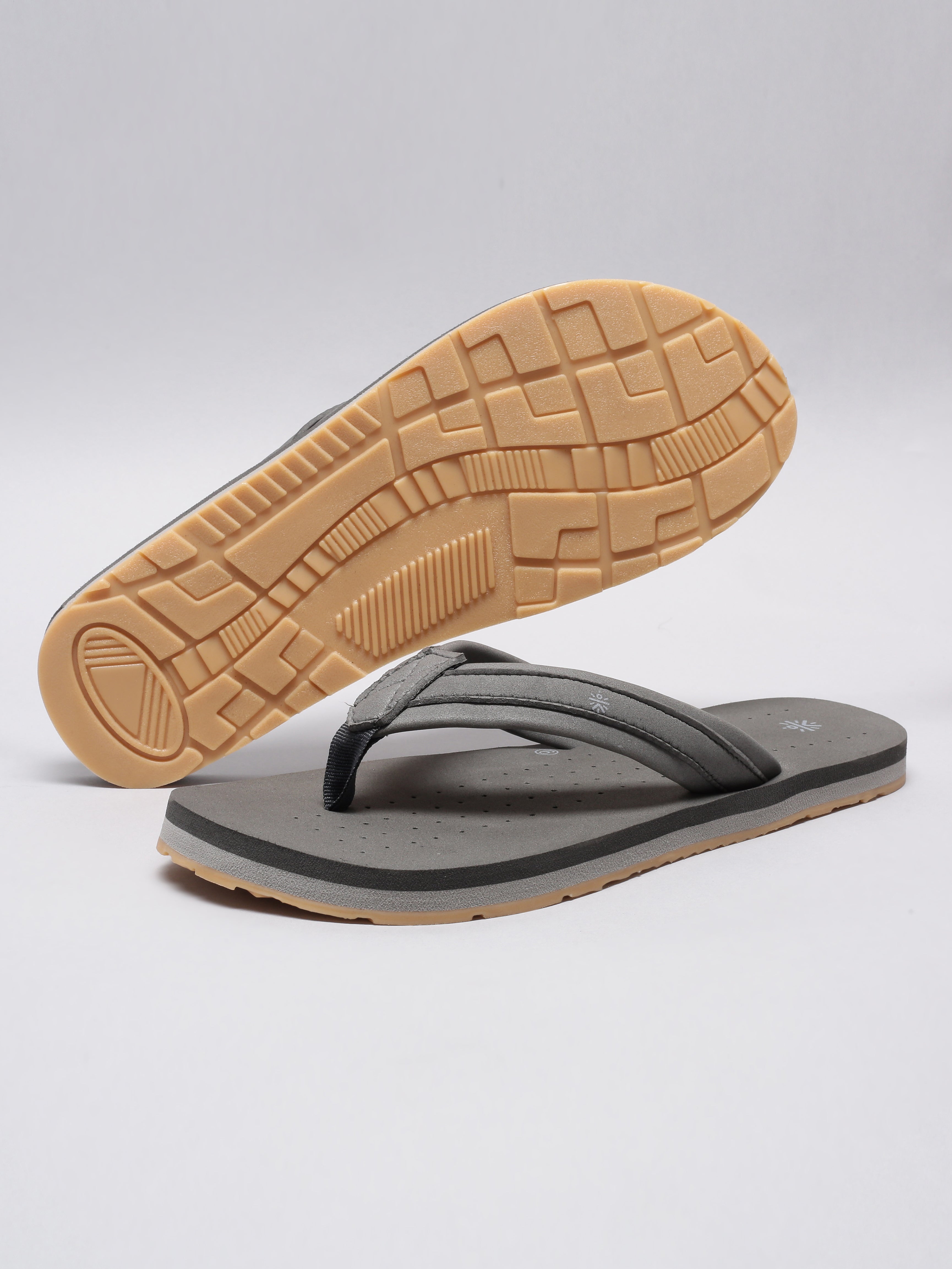 cult Men's Breez Flip Flops - Grey