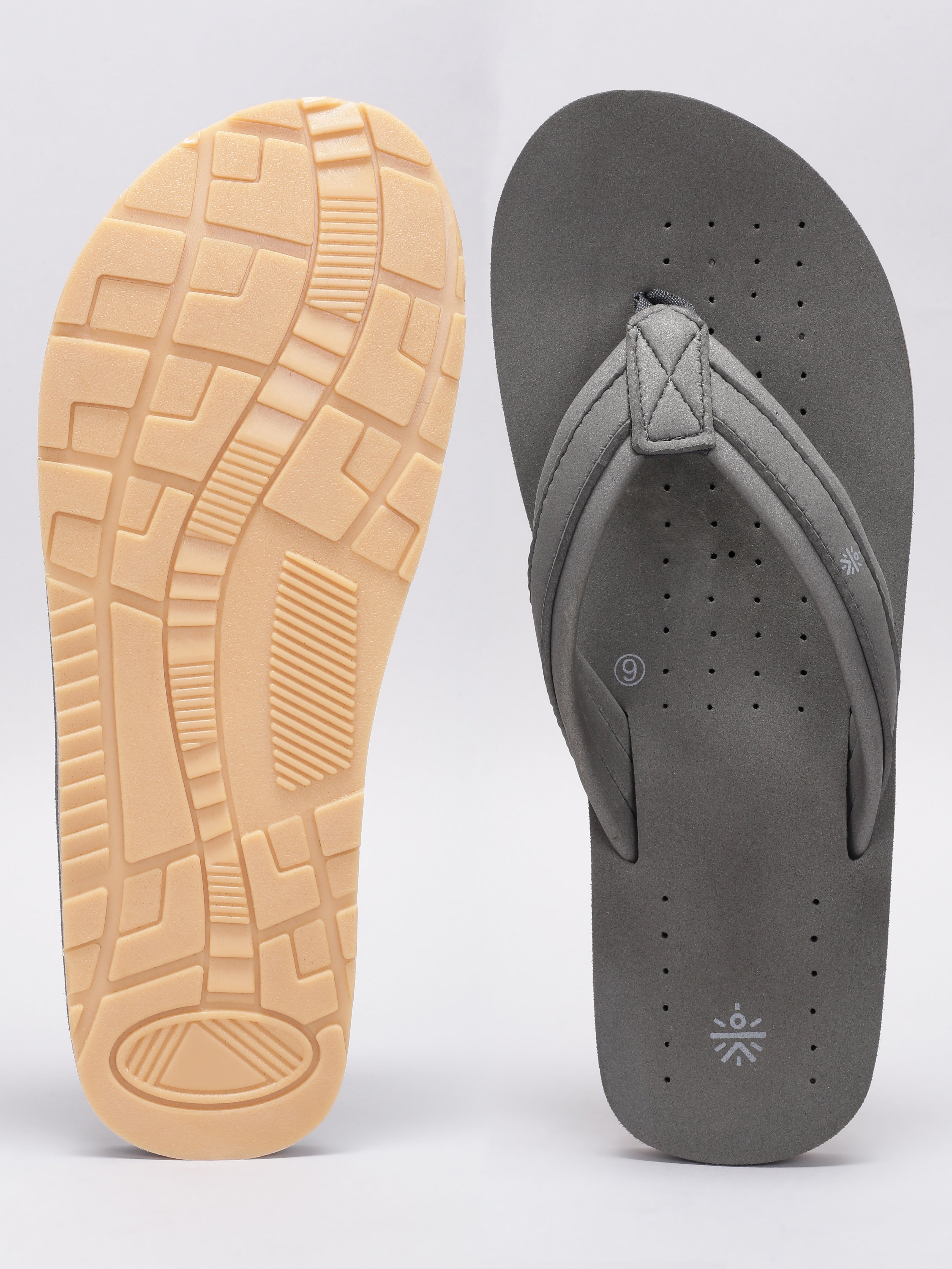 cult Men's Breez Flip Flops - Grey