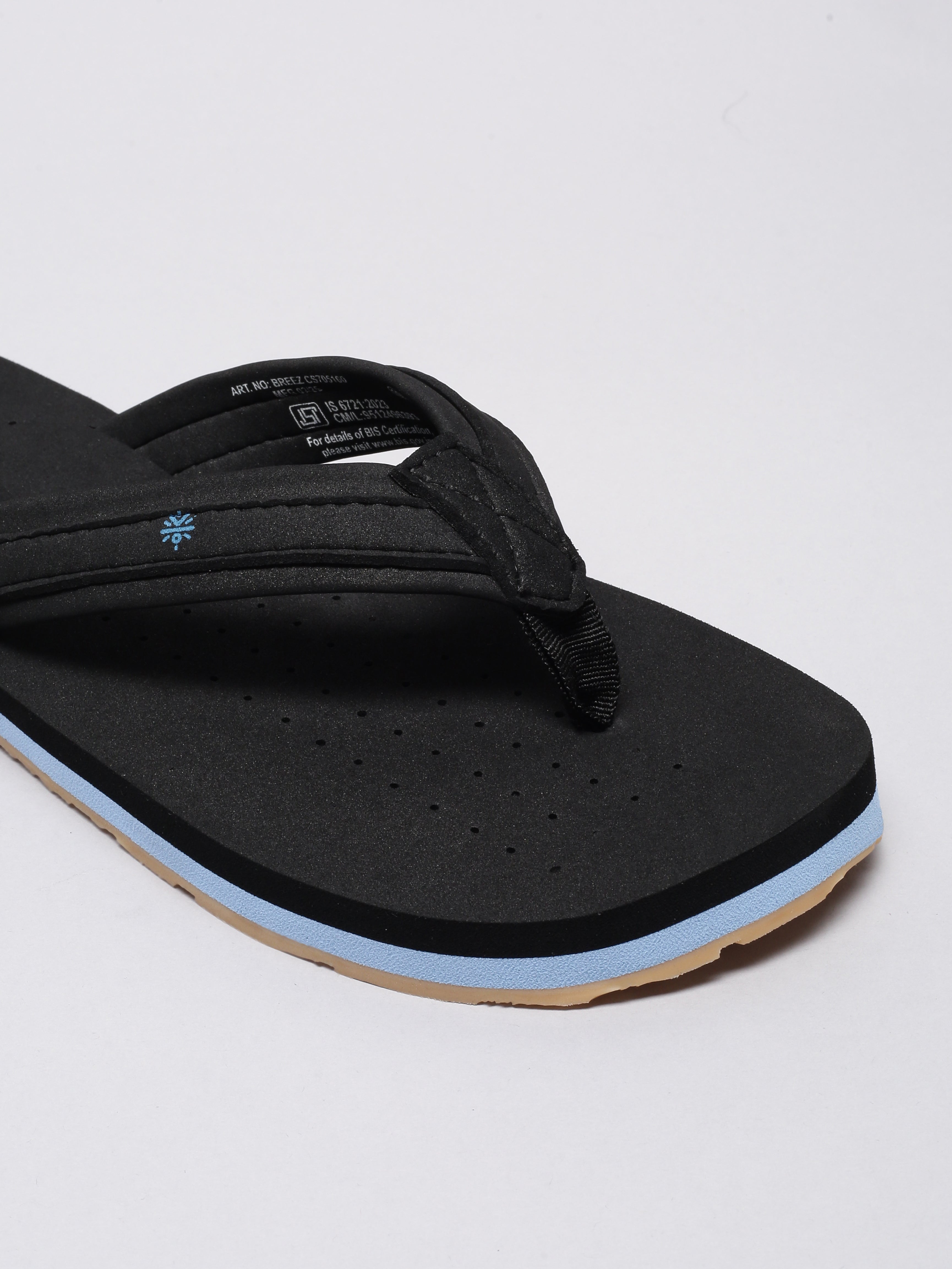 cult Men's Breez Flip Flops - Black