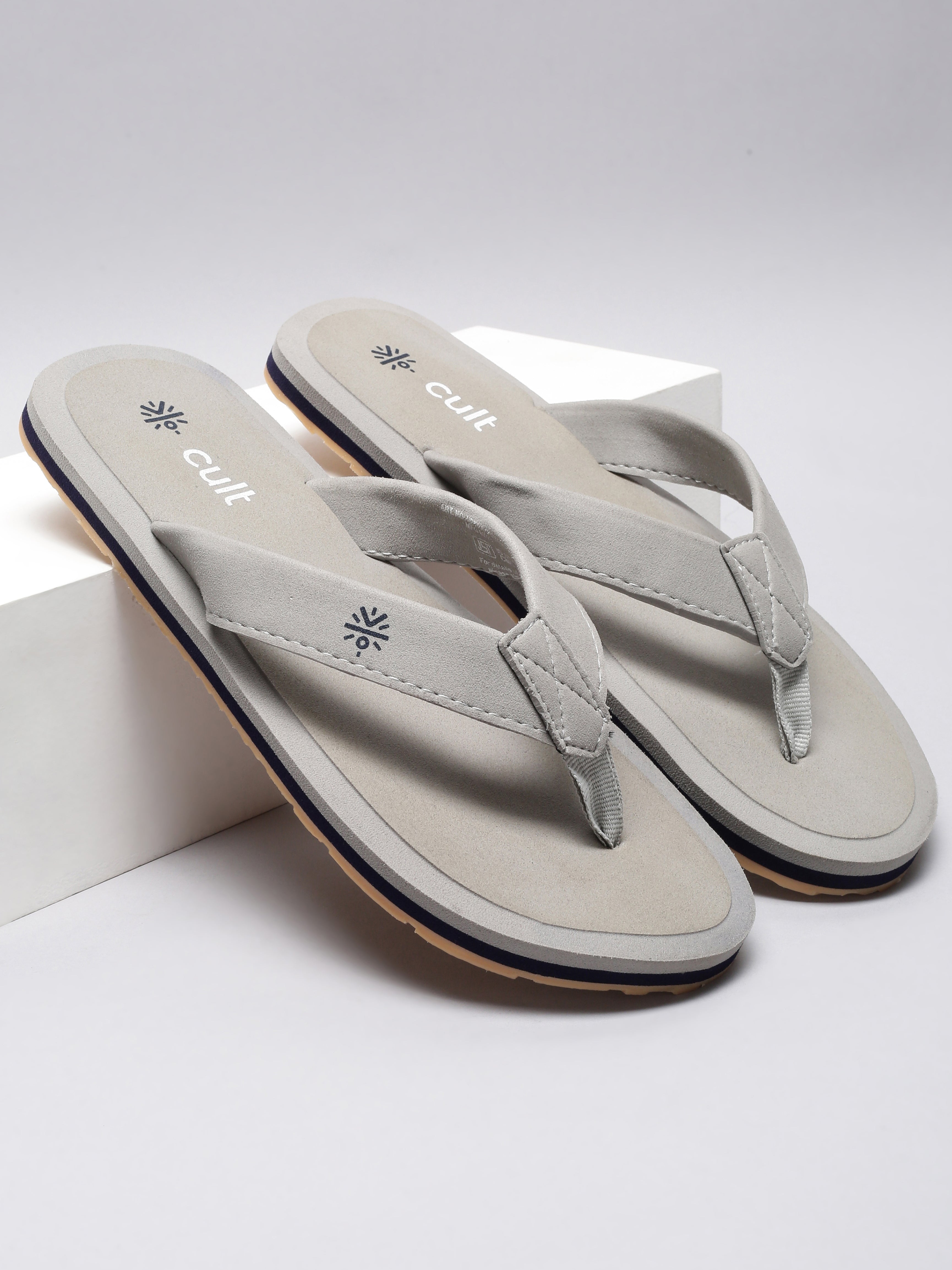 cult Men's Vetra Flip Flops - Grey