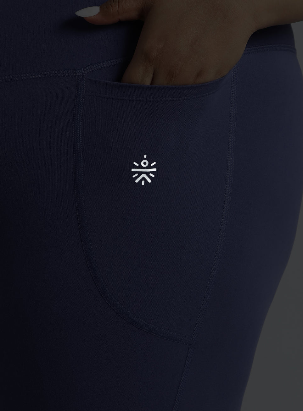 Women's Purple Training Essential Plus Size Tights