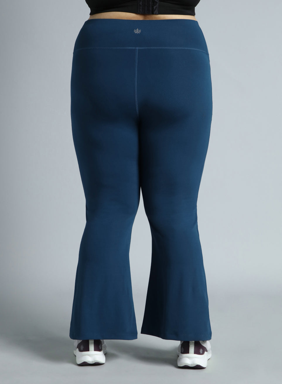 Women's Navy All Format Training Plus Size Flared Pants