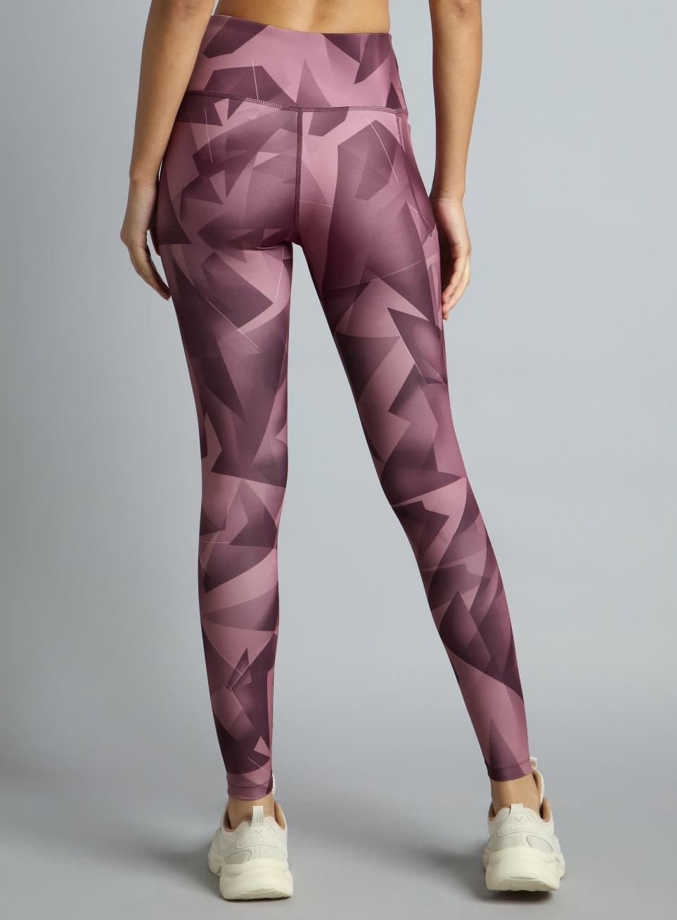 Women's Pink Feel the Beat Printed Tights