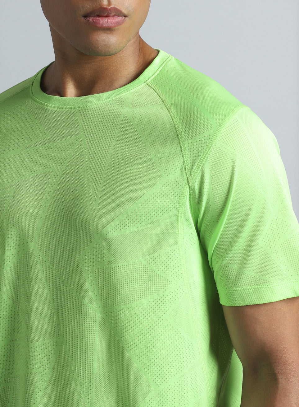 Men's Lime Power Training Sculpted T-shirt