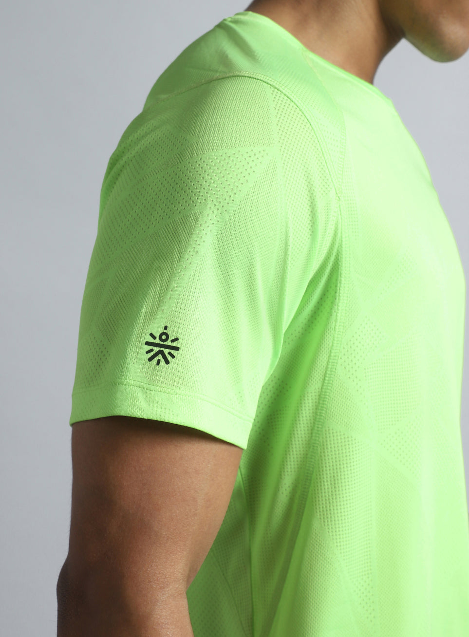 Men's Lime Power Training Sculpted T-shirt