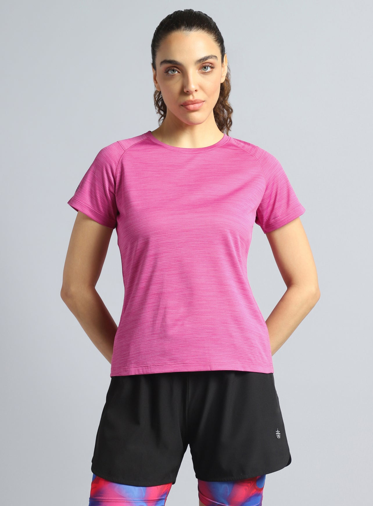 Women's Pink Training Elevate Sculpt T-shirt
