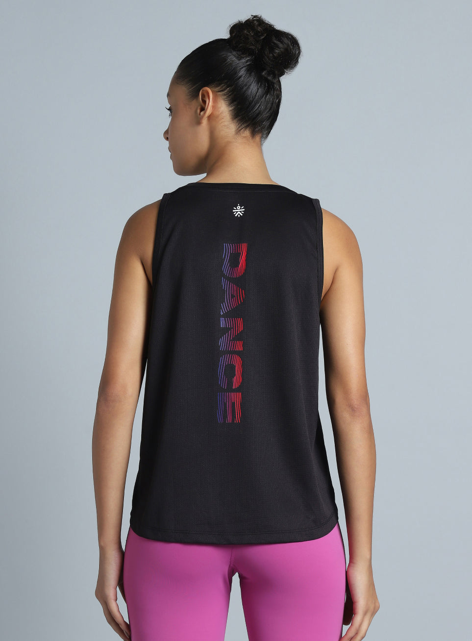 Women's Black Dance Flow Tank