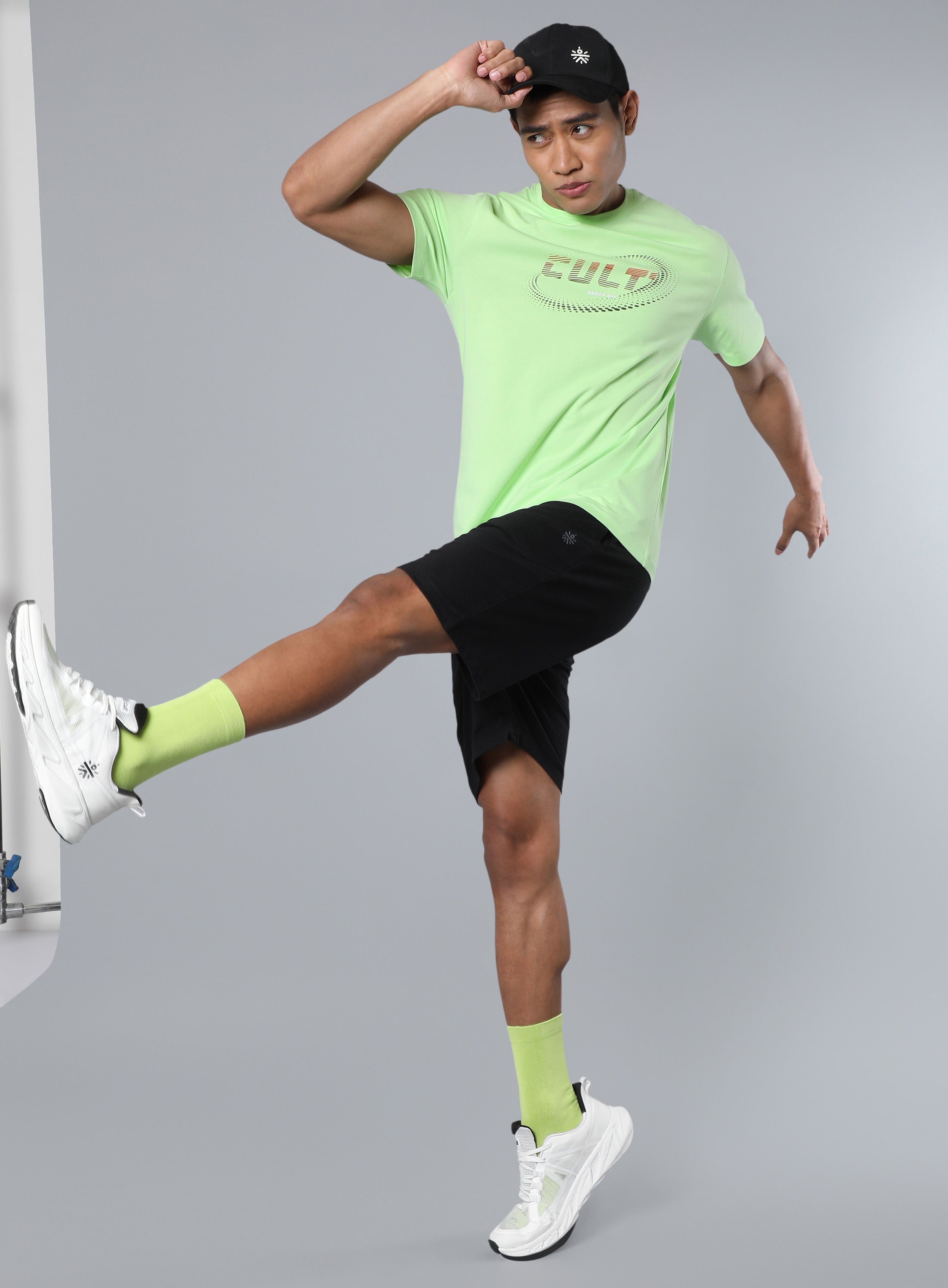 Men's Lime Dance Off Print T-shirt