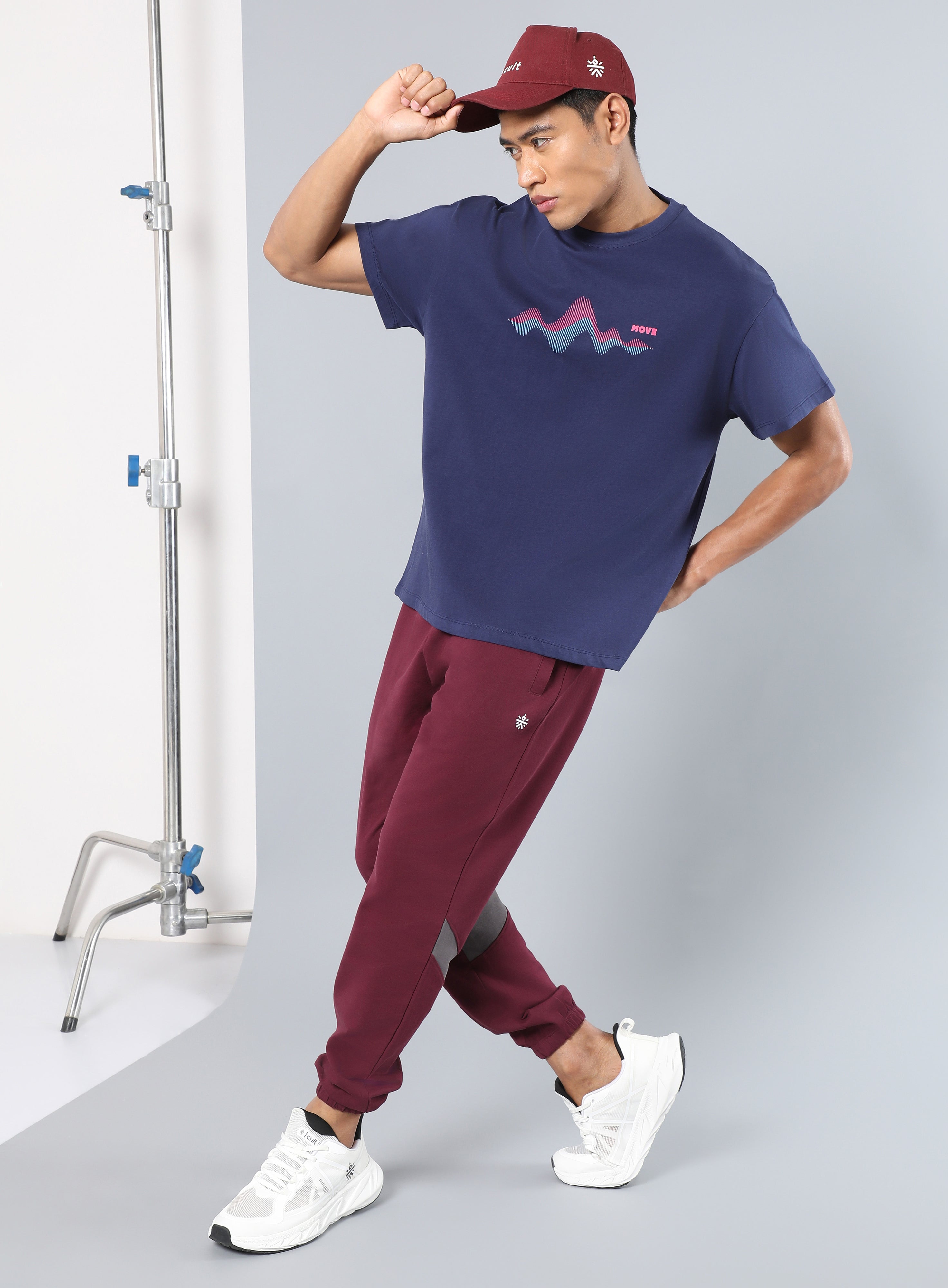 Men's Navy Move to the Beat Relaxed fit T-shirt