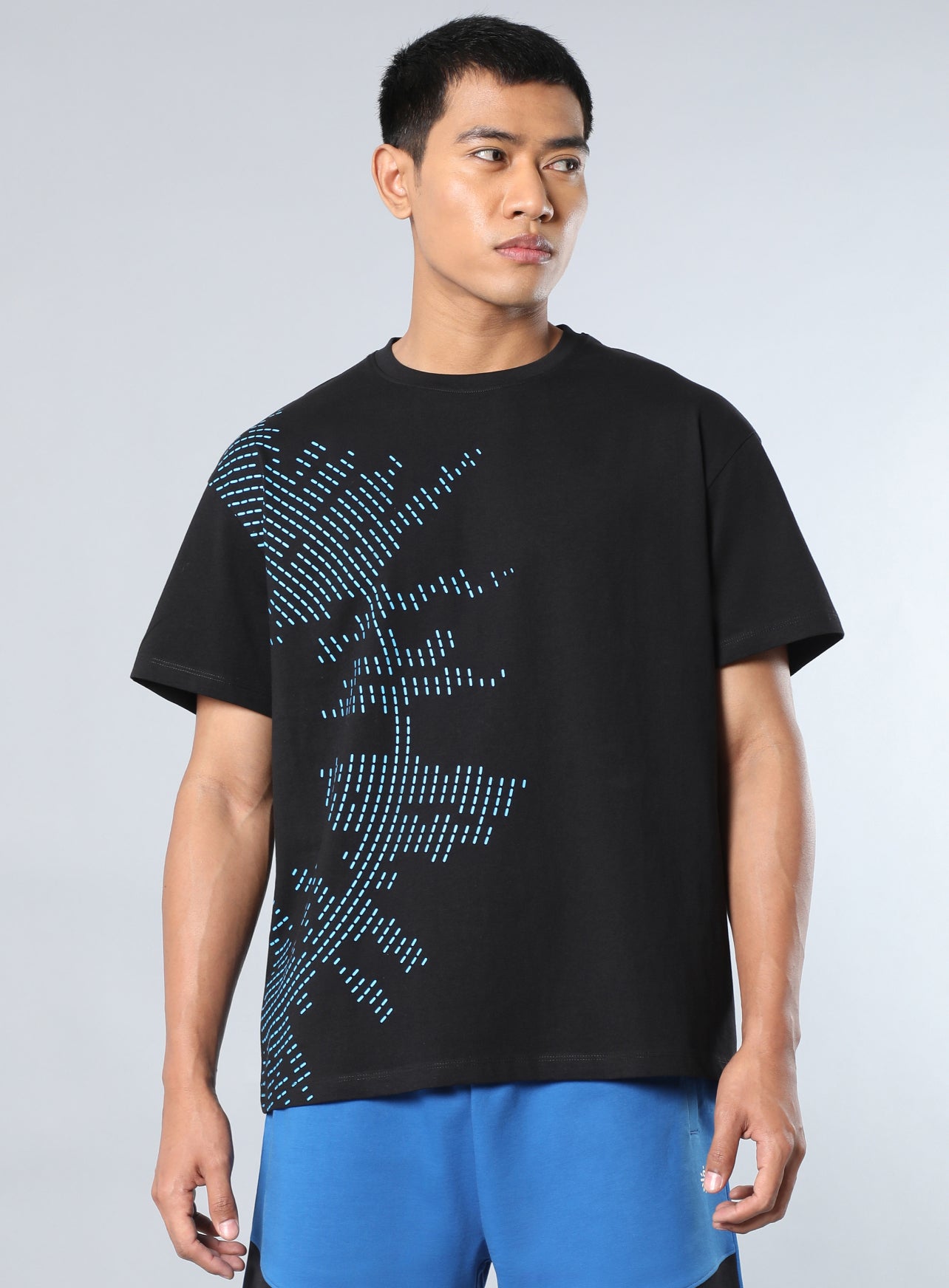 Men's Black Beat it Relaxed fit T-shirt