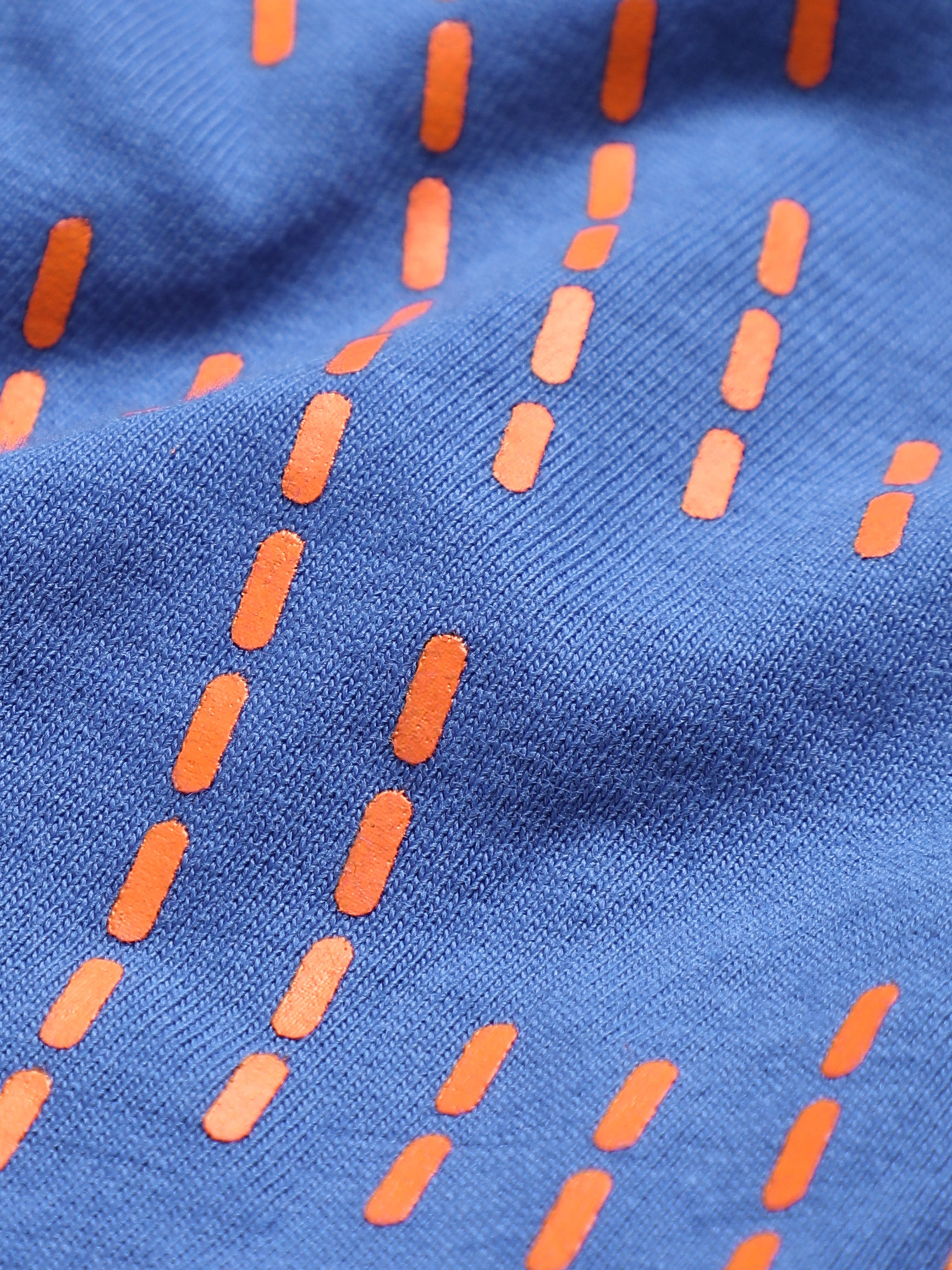 Men's Blue Beat it Relaxed fit T-shirt